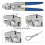 Crimp Wire Rope Tool for Aluminum Oval Sleeves Double 8
