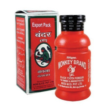 Monkey Brand Zahnpulver - 200 g