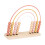 Wooden Abacus Counting Beads Frame Educational Toy Pink 3