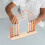 Wooden Abacus Counting Beads Frame Educational Toy Pink 8