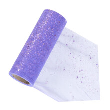 Glitter Tulle Mesh Ribbon 10 Yards Durable Stylish
