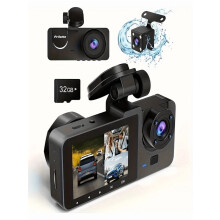 Dash Cam 4K Ultra HD Front and Rear with 32GB SD Card