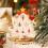 Small Christmas Tree Decor White 8.66 Inch 5