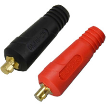 TIG Welding Cable Panel Connector Socket Set Dinse-Style