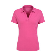 (6 UK, Bright Pink) Mountain Warehouse Womens/Ladies UV Protection Polo Shirt