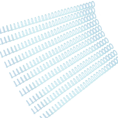 Plastic 30-Hole Binder Spine 10 pcs 85-sheet capacity 1