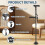 Foldable Adjustable Walking Cane with Alarm LED Light and 4