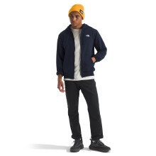 The North Face Herr Evolution Simple Dome Full Zip Hoodie | 2 Delad Huva med Justerbar Dragsko, Ribbad Krage, Klassisk Logga, Summit Navy