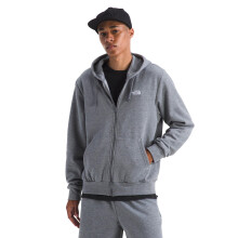 The North Face Herr Evolution Simple Dome Full Zip Hoodie | Justerbar huva, ribbad krage & fåll, klassisk logotyp