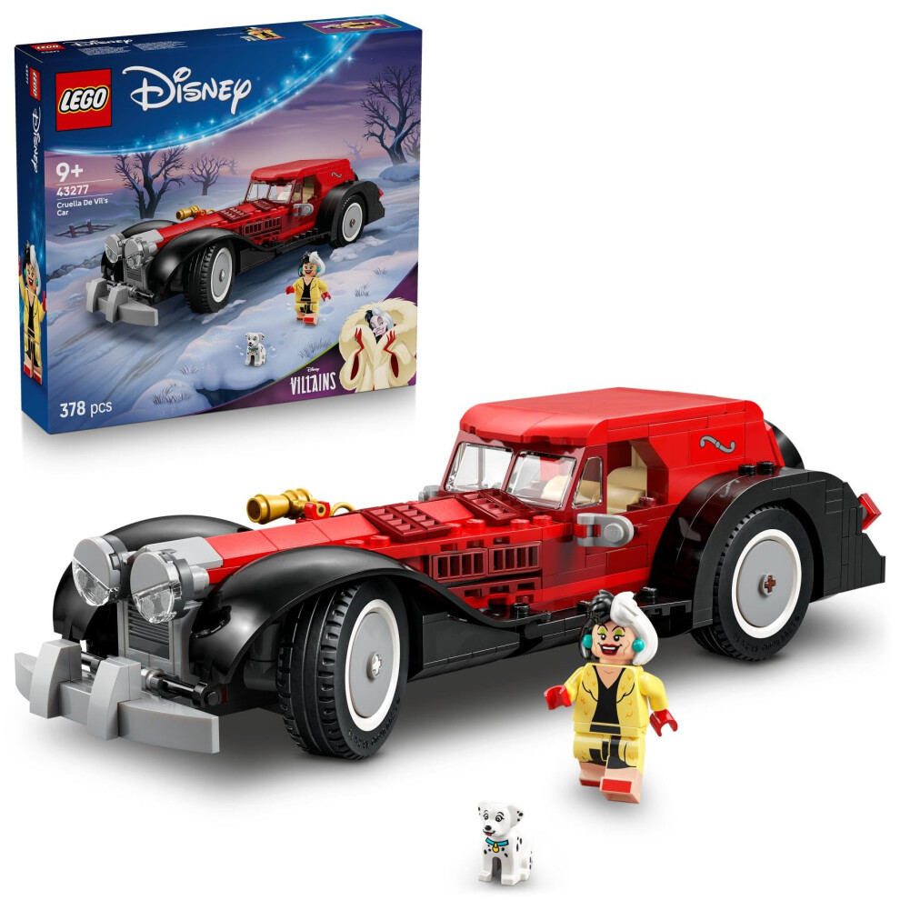 Joom Lego Red/Blue 43277 Cruella De Vil's Car Block Toys - Image 6
