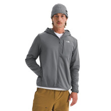 The North Face Herr TNF Performance Fleece Zip Hoodie - Lätt Huva, Dragkedjor & Stretchmaterial, Smoked Pearl, Medium