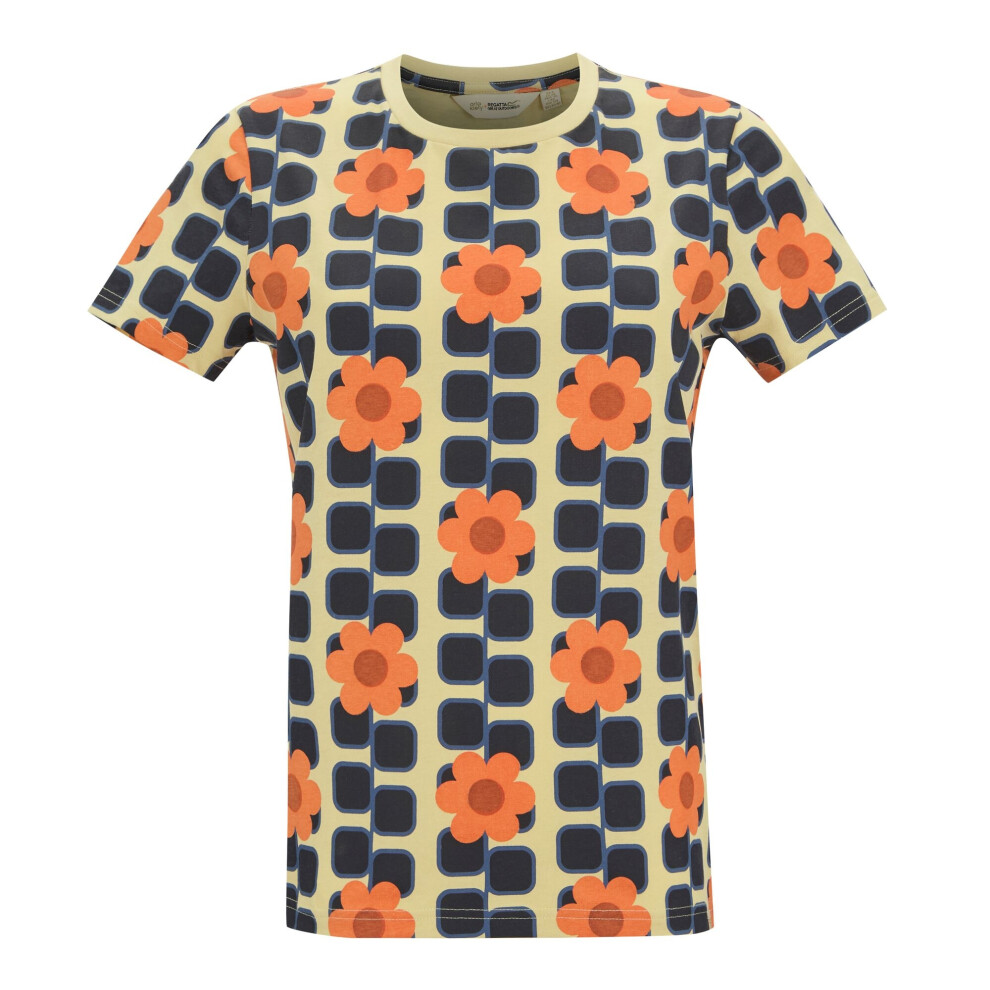 Regatta (12 Uk, Orange) Womens/Ladies Orla Kiely T-Shirt