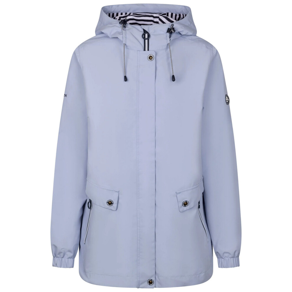 Trespass (Xs, Cool Blue) Womens/Ladies Flourish Waterproof Jacket