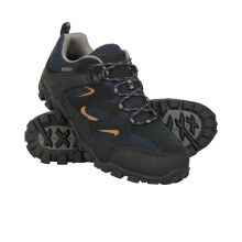 (11 UK, Navy) Mountain Warehouse Mens Curlews Waterproof Suede Walking Shoes