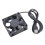 Silents 7cm 7025 USB Power Koelventilator 5V 0.3A 28CFM voor PC 1