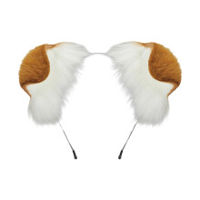 Cute Droopy Dog Ear Headpiece Soft Stretchy Headbands-Cw