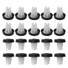 Plastic houderclip voor voertuigverlichting 84221533-Wit