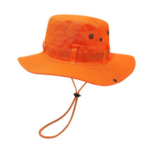 Chapeau de soleil souple Fluorescent pour hommes et-Orange fluo