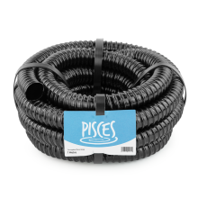 Pisces (25mm (1 inch), 1m) Black Flexi Pond Hose 12/20/25/32/38/40/50 mm