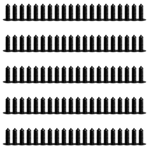 Auto Interior Barbed Plastic Rivet Clips Trunk Roof-100 pieces