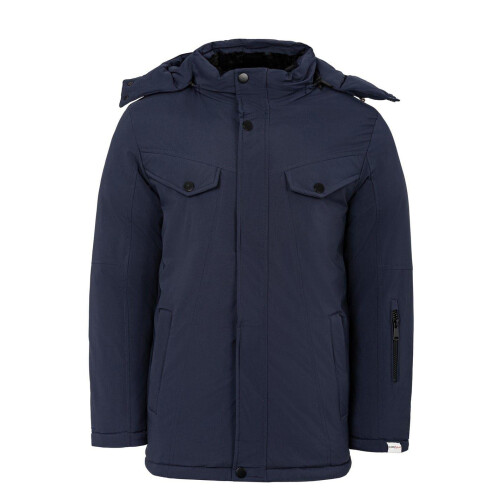 Lee Cooper (M, Navy) Lee Cooper Mens Hooded Puffer Jacket