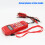 NF-866 Telefon Telefonleitung Netzwerke Kabeltester Set 7