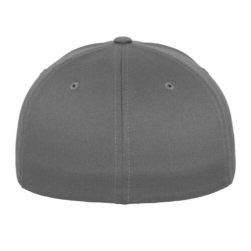 (S-M, Grey) Flexfit Unisex Adult Wooly Combed Baseball Cap 1