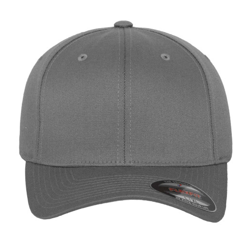 (S-M, Grey) Flexfit Unisex Adult Wooly Combed Baseball Cap 2