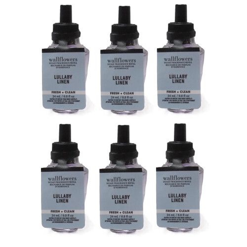 Bath & Body Works Bath and Body Works Wallflower Refiller Hemdoft - 6 Pack (Lullaby Linen)