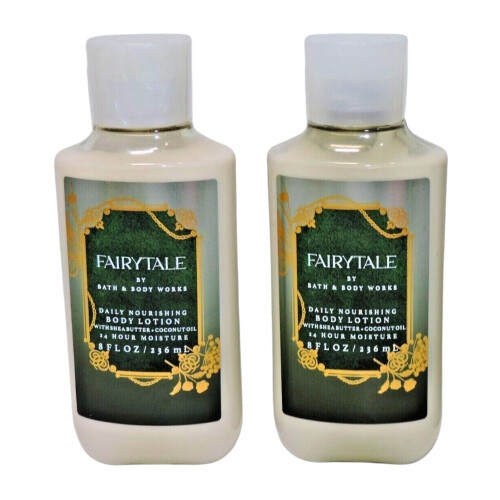 Bath & Body Works Bath & Body Works Körperlotion, 2er Set, 8oz pro Stück (Märchen)