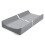 Delta Children Serta Perfect Sleeper Wickelauflage mit Plüschbezug Set, Grau 1