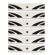Bande de protection de raquette en PU, protection de cadre-Blanc