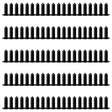 Plastic Car Interior Retainer Clips Barbed Locking-100 pieces