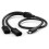 Flexible USB C Power Extension Cable for Type-Black 0.4 meters 1