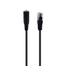 Convertisseur audio RJ9 à 3,5 mm pour casque PC vers téléphone,