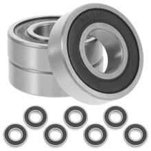 Steel Roller Ball Bearing Set Radial Axial Load Support 10