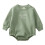 Baby Romper Long Sleeve Bodysuit Mint Green 6-9 Months 1