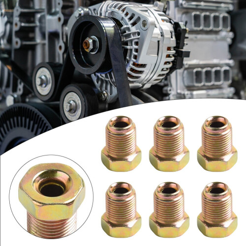 Brake Pipe Fitting Union Kit Metric M121 6 pcs