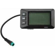 Waterproof Speedometer Odometer LCD 5-Pin 5-Gear