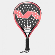 Raquette de padel - VARLION - LW Carbon Ti Magnolia - Contrôle - EVA Hypersoft 38 mm - Aerodynamic Drilling