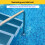 Pool Stair Mat PVC Non-Slip Texture Dark Blue 3