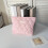 Quilted Makeup Pouch Portable Zippered Travel Organizer 5