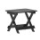 Outdoor Folding Side Table HDPE Black 4