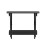 Outdoor Folding Side Table HDPE Black 5