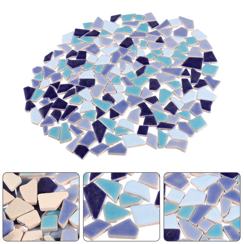 Irregular Mosaic Stones Glazed Tile 200g 2