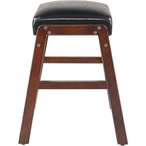 Moderion Footstool Solid Wood Legs 17.72 Inch 2