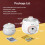 Electric Stew Pot Ceramic 1L White 6