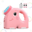 Elephant Bubble Machine for Kids Red Electric 6