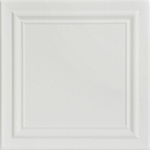 R24 Line Art Foam Ceiling Tile Dove White 8 pcs