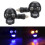 Skull Turn Signals LED 12V 2-Pack Amber/White Waterproof 7